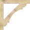 Ekena Millwork Olympic Block Rough Sawn Bracket, Douglas Fir, 4"W x 36"D x 36"H BKT04X36X36OLY05RDF - alternate 3